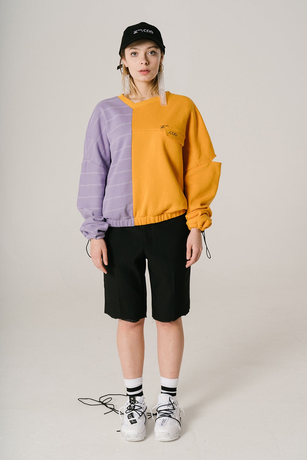 Sweatshirt jaune shop